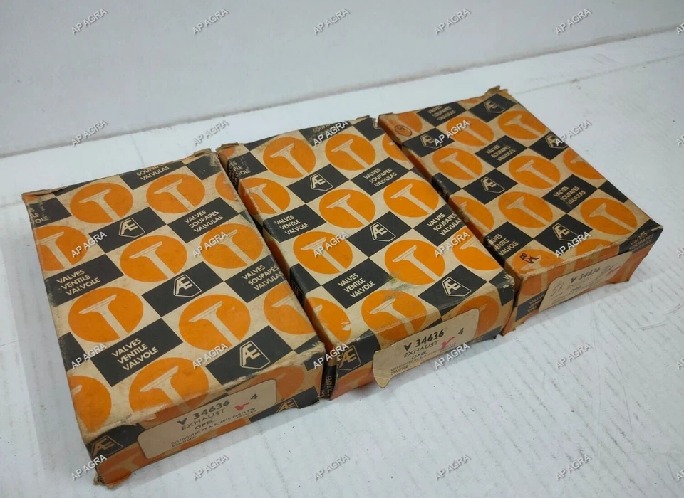 13 X Válvula de Escape Original AE V34636 Para Opel - Imagem 2 de 4