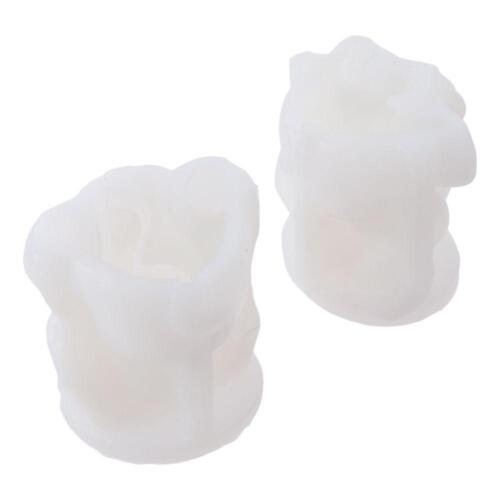 white Elephant Candle Mould Silicone Animal Candle Mould  Clay Mould - Afbeelding 1 van 10