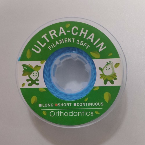 5Rolls Dental Orthodontic Elastic Rubber Power Chain 5 Color Braces Bands - Picture 7 of 12