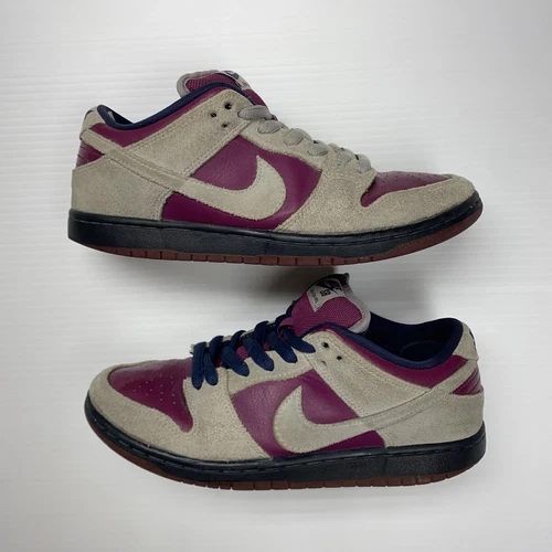 2019 Nike Dunk Low SB True Berry Size 7M/8.5W BQ6817-001 No Box Retro Sneakers 