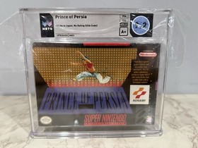 Prince Of Persia Graded Game Set Top Pop WATA CGC 9.8 A+ NES SNES GBC SEGA