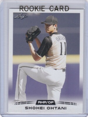 SHOHEI OHTANI ROOKIE CARD Baseball 2018 LEAF JAPANESE STAR SHOHEI OHTANI ROOKIE CARD Baseball 2018 LEAF JAPANESE STAR