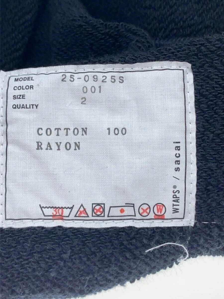 Felpa con cappuccio WTAPS × sacai nera usata