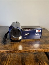 JVC GZ-MG630AU Everio 60GB Hard Drive Blue Camcorder w/Battery No Charger