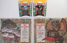 McDonald's/Jurassic Park, 2 SUPER RARE Placemats/2 Fry Boxes - BRAND NEW!!