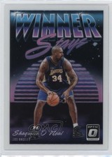 2018-19 Panini Donruss Optic Winner Stays Shaquille O'Neal #14 HOF 0y6s