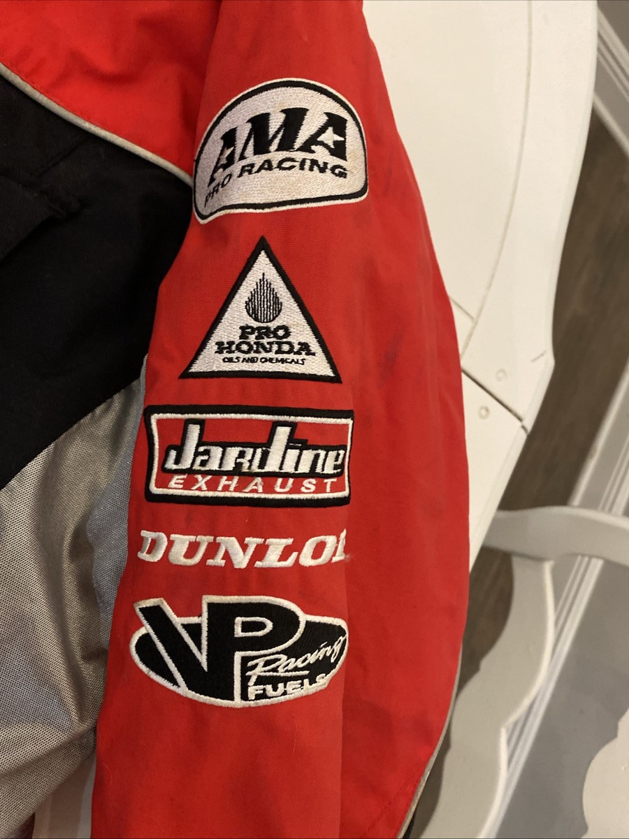 Vintage Honda Racing Jacket Red 3XL Official Product Woody