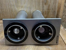 TWO USED DISPENSE-RITE ADJ-2F  In-Counter Cup Dispenser Stainless 3”- 4 5/8” Rim