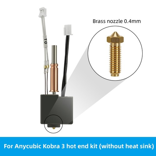 Do Anycubic Kobra 3 Hotend Kit Termistor Wkład grzewczy Akcesoria do głowicy drukującej - Zdjęcie 15 z 15