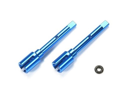 Tamiya 54502 TT-02 Aluminium Propellergelenk, (TT02/TT02B/TT02D/TT02R/TT02T), Neu in Verpackung
