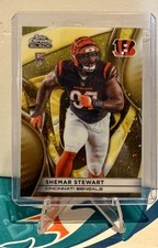 2025 Topps Chrome Black Shemar Stewart Gold Diamonds /50
