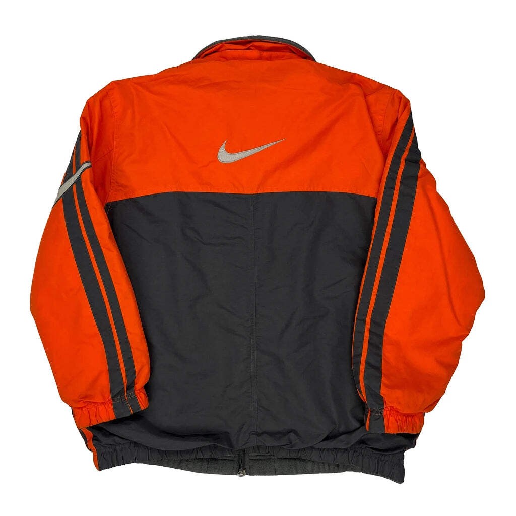 Nike Windbreaker - Medium Gray Polyester - image 2