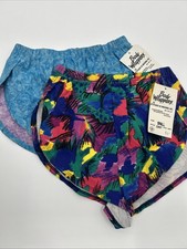 2 Vintage Body Wrappers Shorts Dance Small Petal short