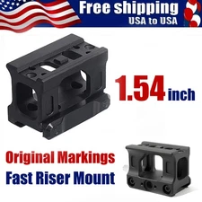 1.54'' Tactical Scope Optics Mount for T2 T1 Red Dot Sight Riser Mount Rail US