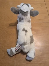 Gisele 15" DLUX Goat Douglas Plush Stuffed Animal White Spotted