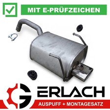 Endschalldämpfer für Fiat 500 500C / Ford KA 1.2 1459