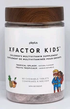 Plexus Xfactor Kids Multivitamin 60 Chewable Tablets New Sealed Bottle