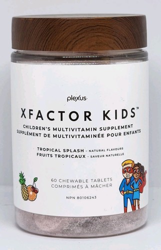 Plexus Xfactor Kids Multivitamin 60 Chewable Tablets New Sealed Bottle - Picture 1 of 5