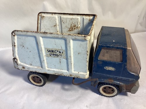 Vintage Tonka gas turbine sanitary service garbage truck pressed steel - Picture 4 of 8