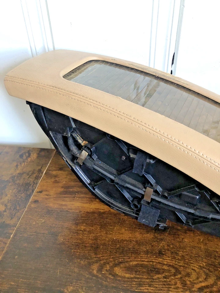 Mercedes W211 E350 E55 2005-2009 consola central reposabrazos unidad de almacenamiento doblado OEM Foto 2 de 4