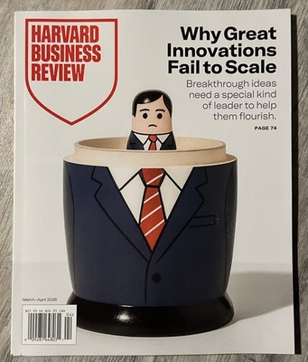 HARVARD BUSINESS REVIEW MAGAZINE March April 2026 Why Great Innovations Fail
