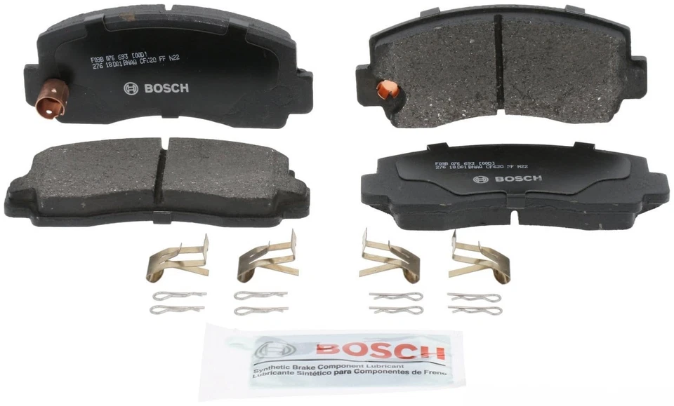 Pastillas de freno delanteras BOSCH para Mitsubishi Mighty Max 1986 BP136 Foto 2 de 2