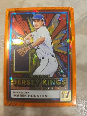 MAREK HOUSTON 2026 Donruss Prospect Jersey Kings Orange Ice #PJK-MH Twins  L03