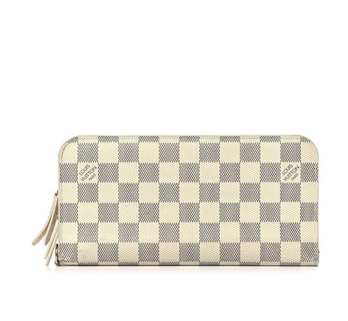 Authentic LOUIS VUITTON Damier Azur Insolite Wallet In Excellent Condition
