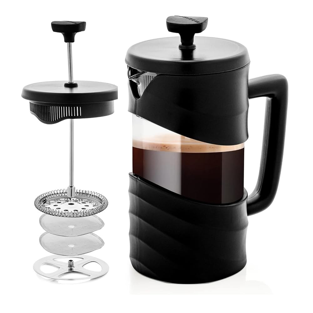 Coffee Maker 20 Ounce With Heat Resistant Borosilicate Glass