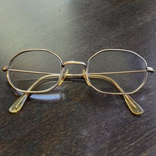 Vintage Morel Adensco 14k Gold Filled Octagonal Eyeglass Frames France