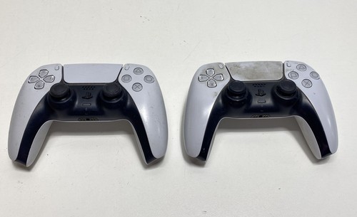 Paar Sony Wireless PS5 Controller (CFI-ZCT1W) - Weiß FÜR TEILE
