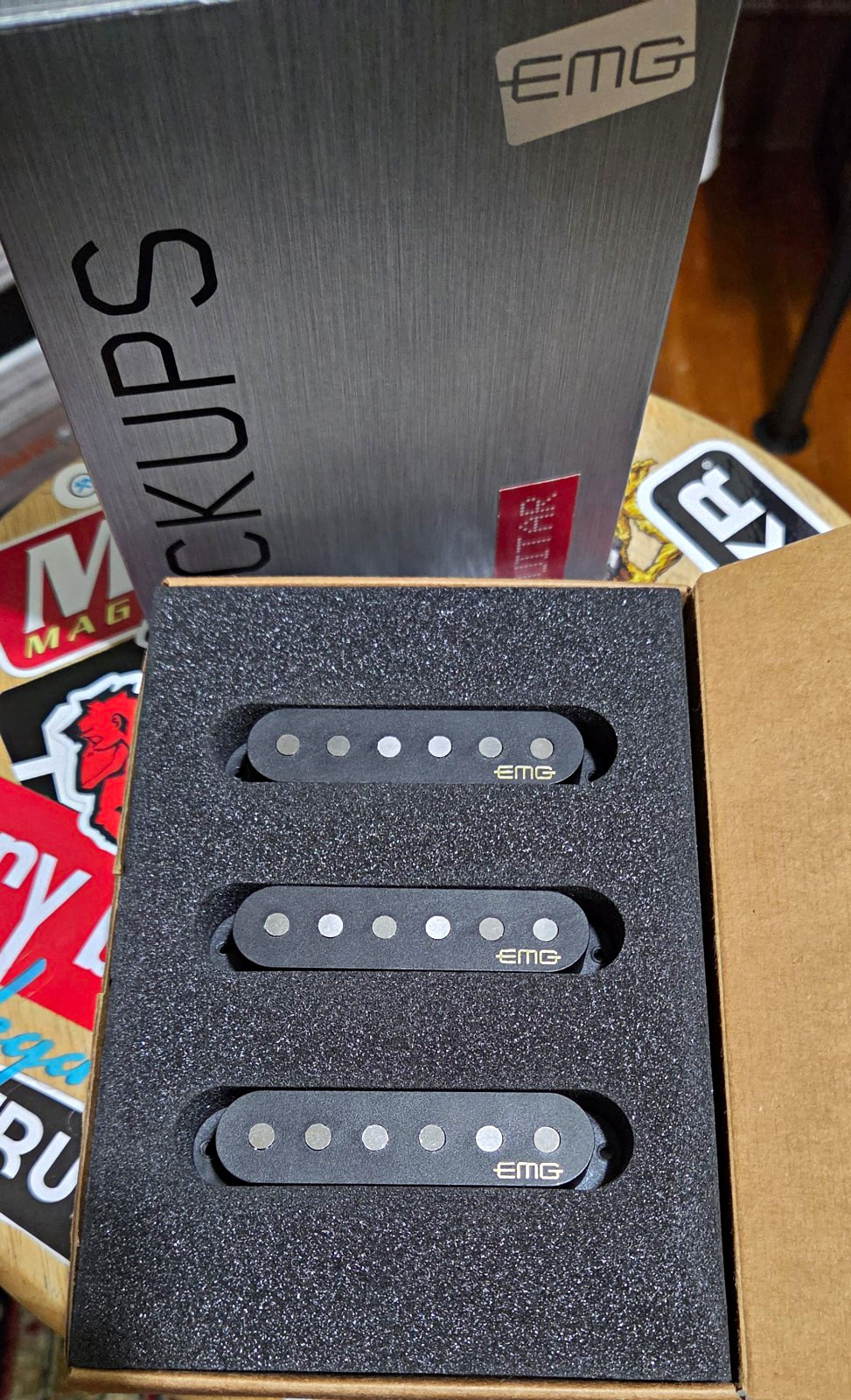 EMG - SAV Set S/S/S - Black - Open Box! READ!