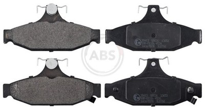 A.B.S. Bremsbelagsatz Scheibenbremse 38413 für CHEVROLET CAMARO CORVETTE 1YY