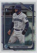 2024 Bowman Chrome Prospects Mega Box Mojo Refractor Ben Williamson #BCP-67 12g7
