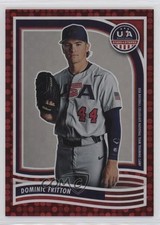 2024 Panini Stars and Stripes Red 54/199 Dominic Fritton #189 0o6v