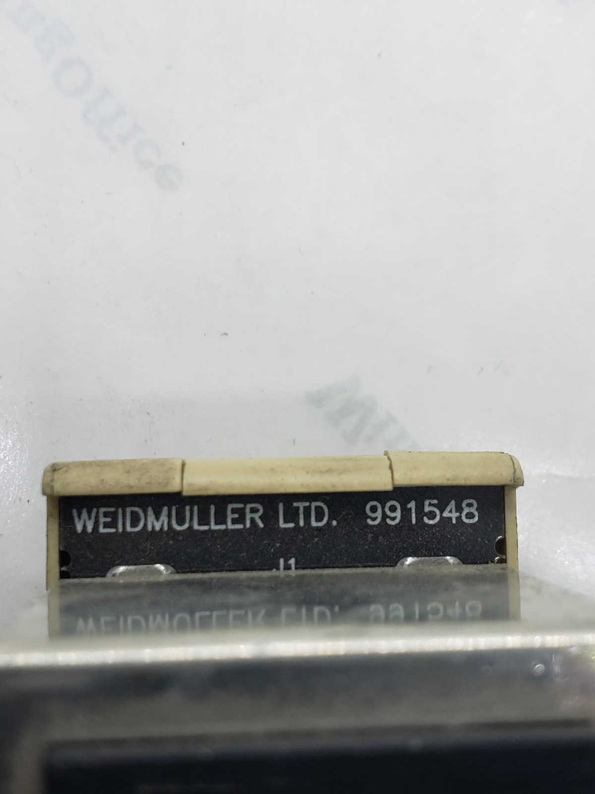 WEIDMULLER 991548 RECEPTACLE OUTLET 125V 15A