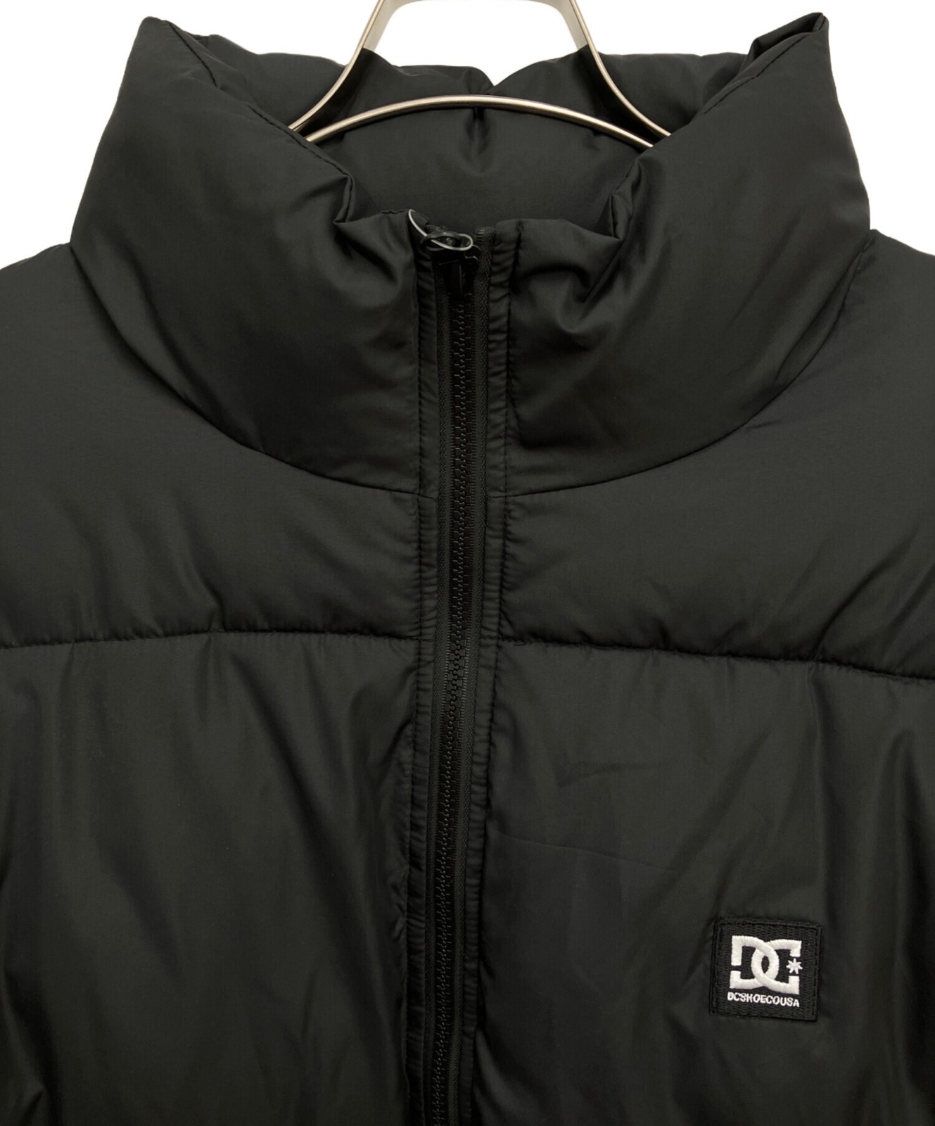 DC Shoe Co. USA Quilted Insulated Jacket Men's Size XL Black Excellent - second product detail image
