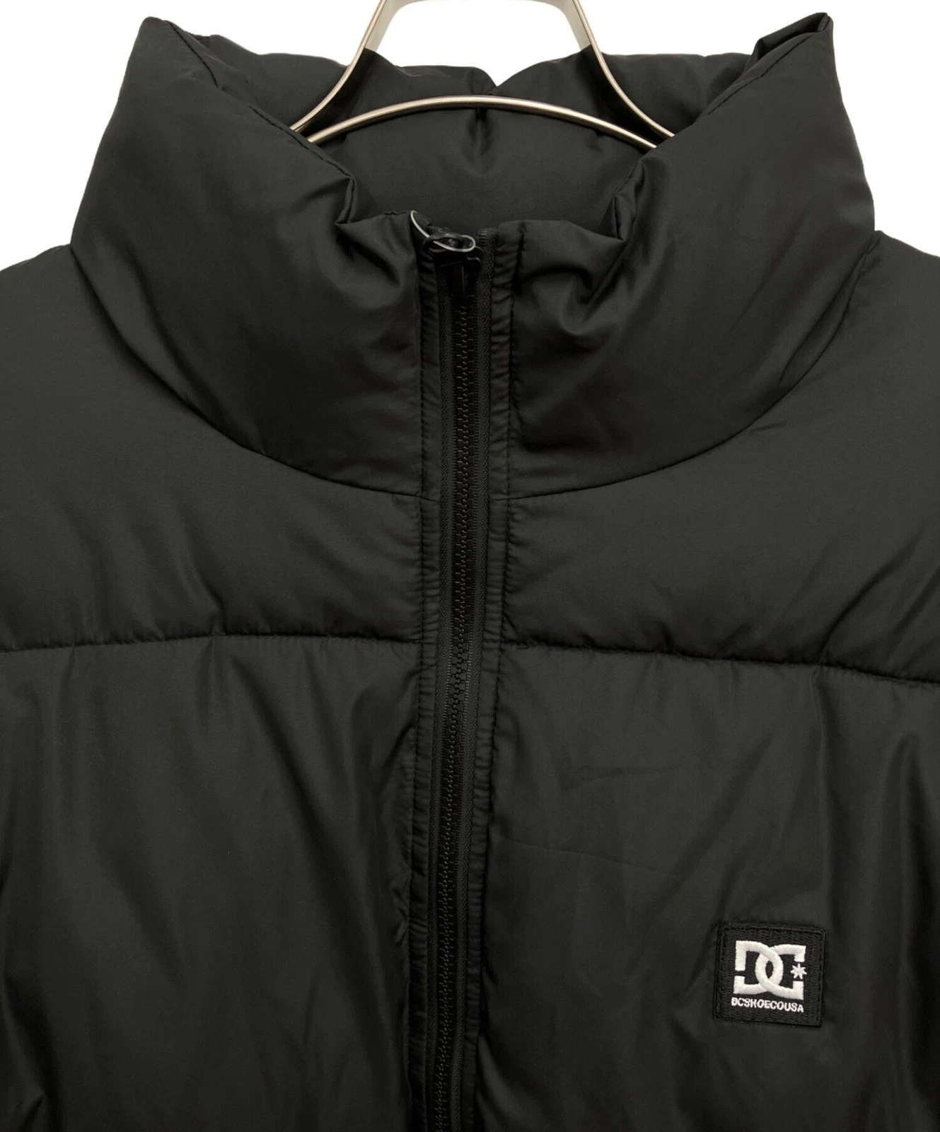 DC Shoe Co. USA Quilted Insulated Jacket Men's Size XL Black Excellent - product detail image 2