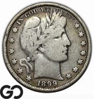 1899 Barber Half Dollar