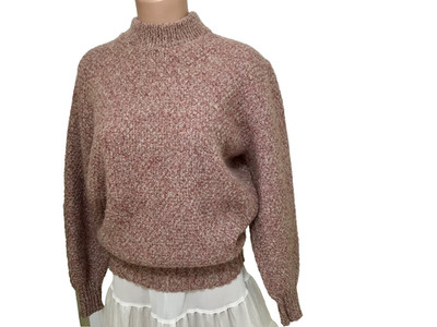 Women's wool blend sweater warm Vintage Puritan Thermax S/M ?