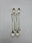 Durgin Gorham Madame Royale Set Of 4 Sterling Silver Ice Tea Spoons Mono