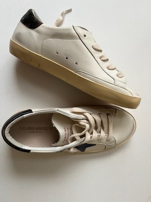 New Authentic Leather GOLDEN GOOSE Superstar, Size US Euro 35,  Expedited