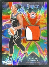 2024 Panini Select WNBA Sparks Tie Dye Prizms #18 Alyssa Thomas MEM /25