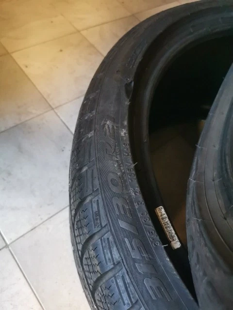 COPPIA PNEUMATICI 315/30 R21 105V USATI INVERNALI GOMME USATE PIRELLI - Immagine 3 di 4