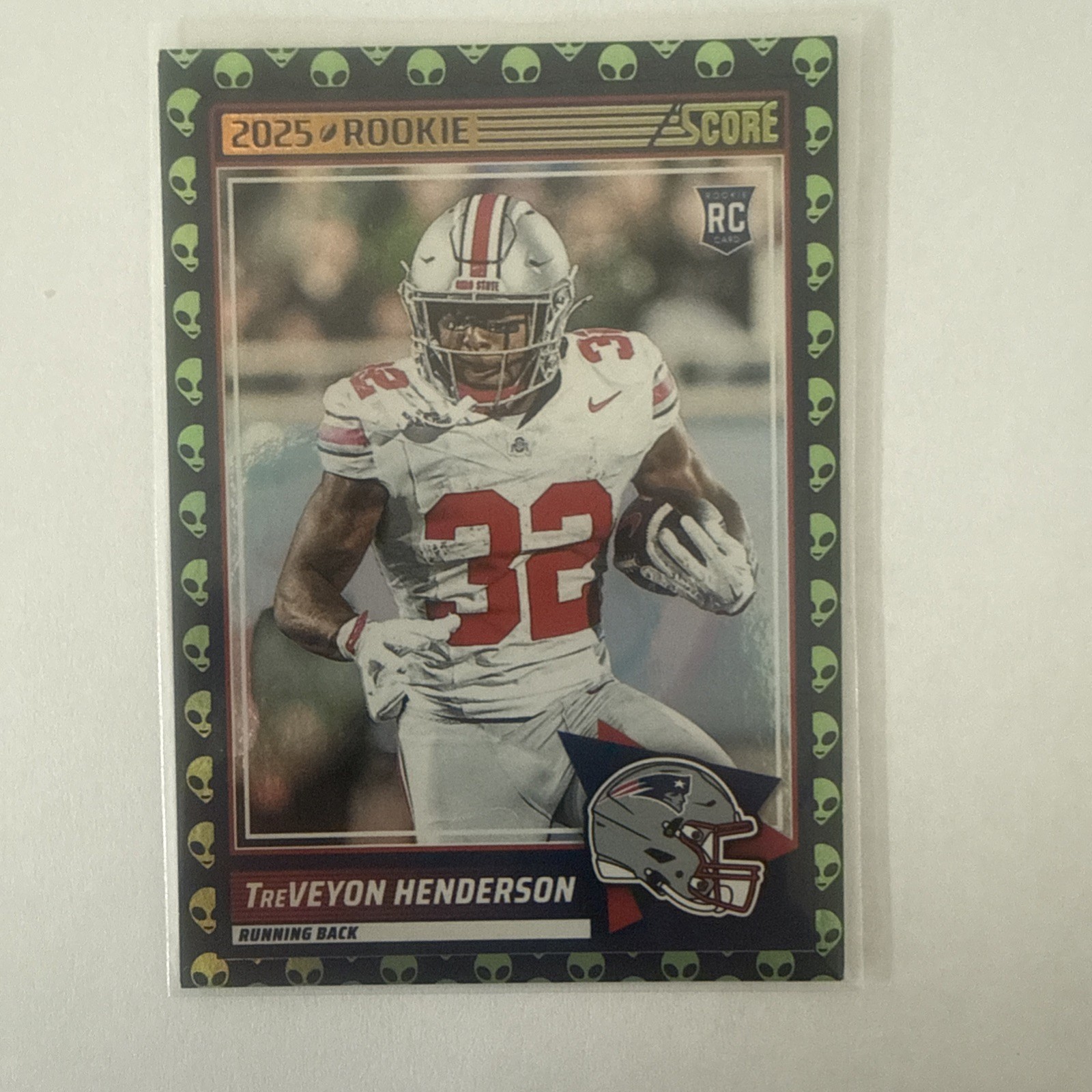 2025 Panini Score - Rookie Extraterrestrial TreVeyon Henderson #59 Patriots