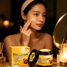 2Pcs Bee Venom Skin Restoration Cream Moisturizing Soft Smooth Skin Care