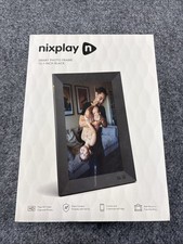 Nixplay N Smart Photo Frame 10.1 Inch HD Black W10F NEW