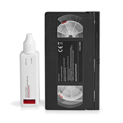 VHS Reinigungskassette Reinigungscassette Reinigungsband Videokopf Recorder
