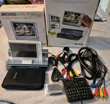 Archos 605 WiFi Silver 30GB Digital Media Player with Accessories