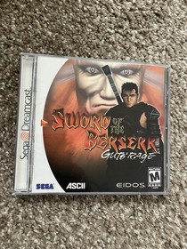 Sword of the Berserk (Dreamcast) Works complete CIB w/ reg🔥Nice shape!